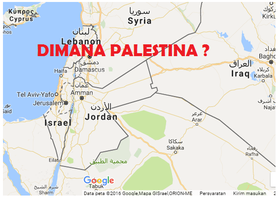 Peta Palestina Sudah Hapus Google Maps Di Gantikan Israel