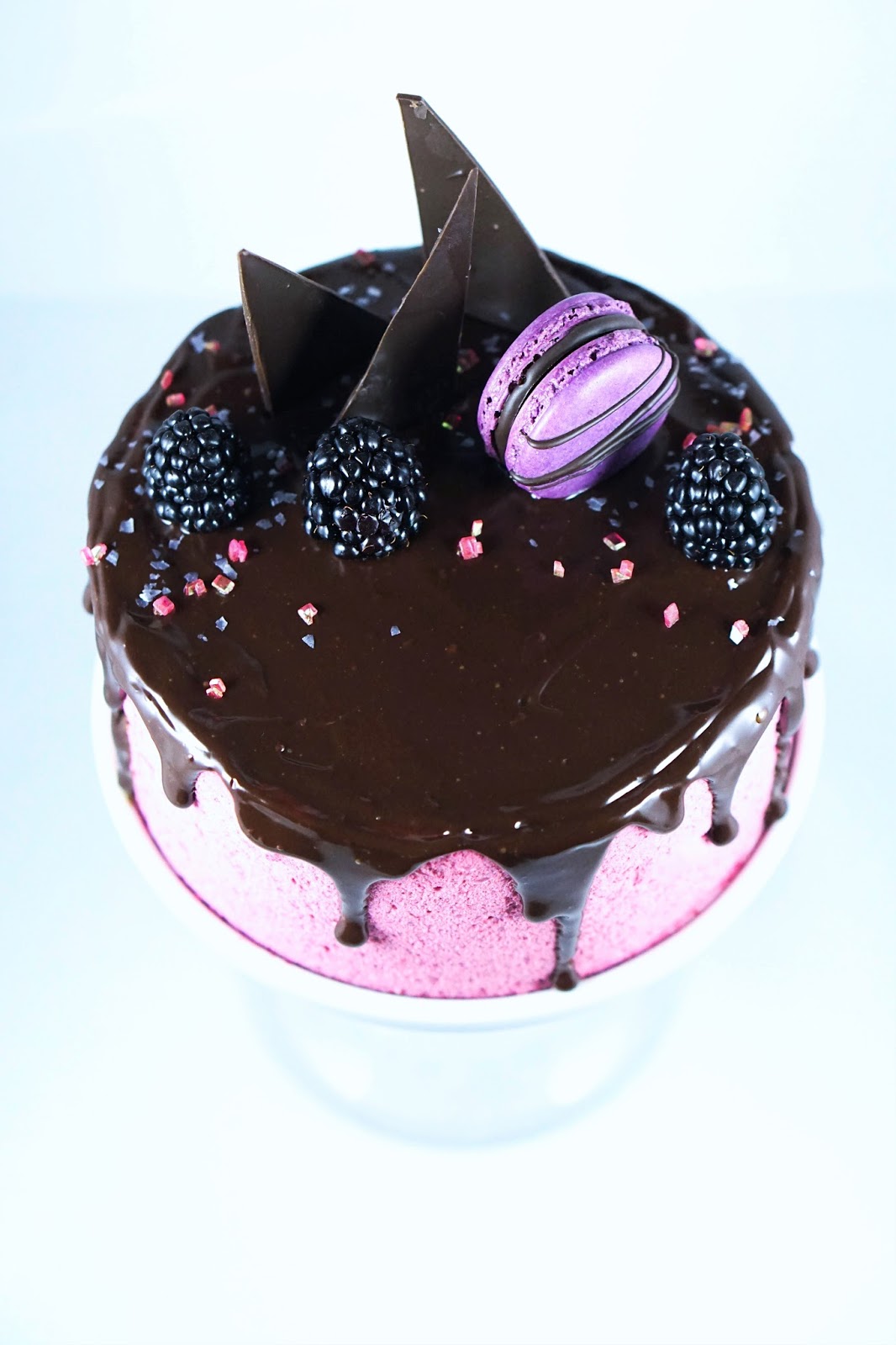 Eve's fika Blackberry Mousse Cake