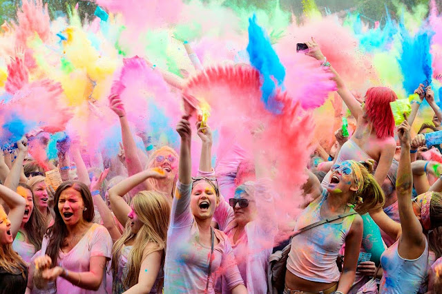 holi in usa