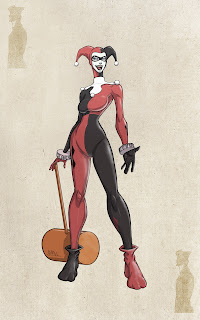 ChadwickArt: Naked Harley Quinn!!
