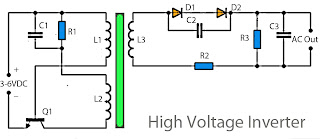 high voltage inverter circuit