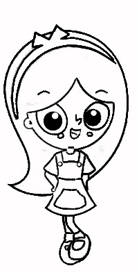 Bibi e Pedrinho: Desenhos para Colorir: Narizinho