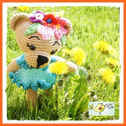 Frau Tschi Tschi Kleiner Fruhlings Bar Amigurumi Hakeln