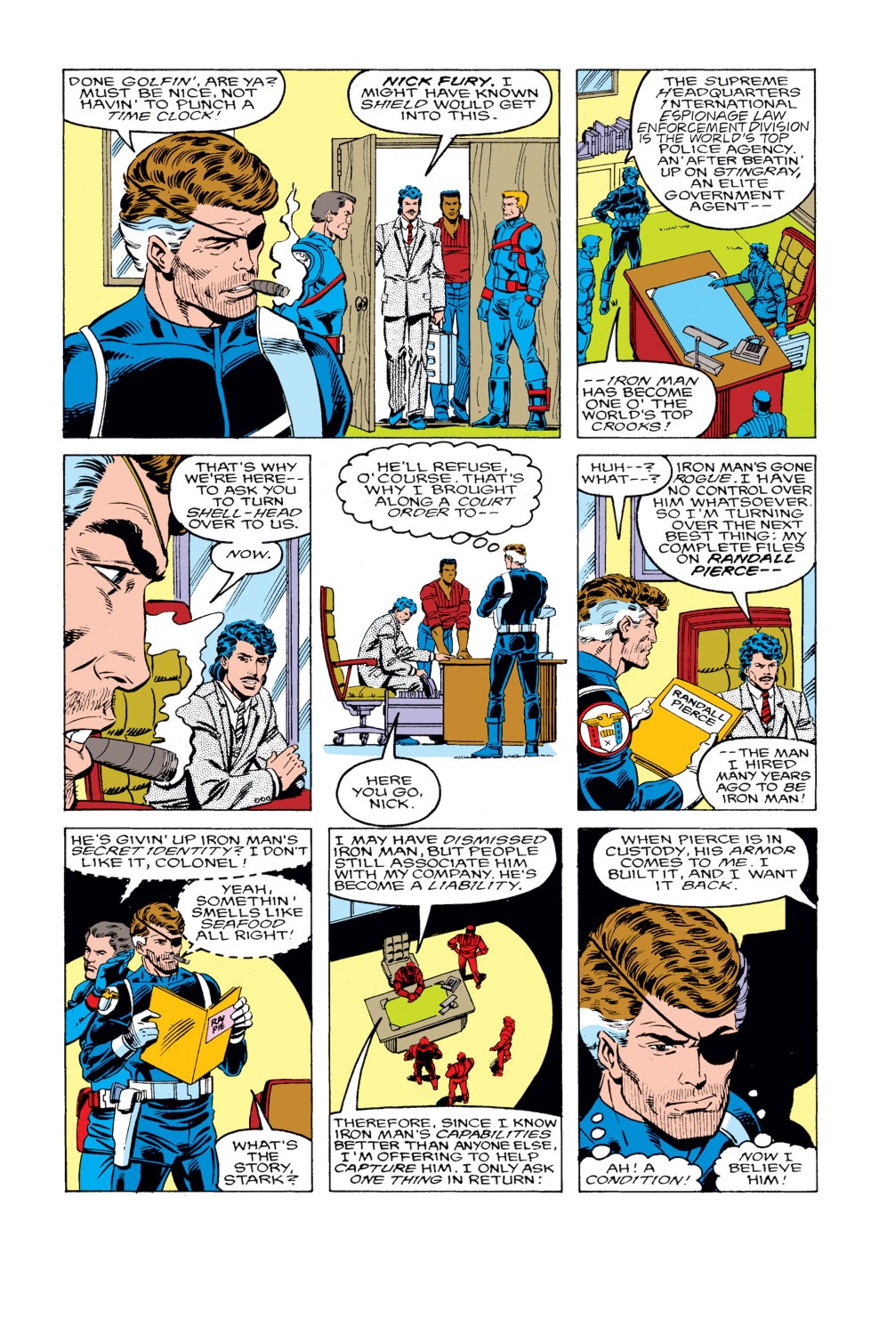 Read online Iron Man (1968) comic -  Issue #227 - 9