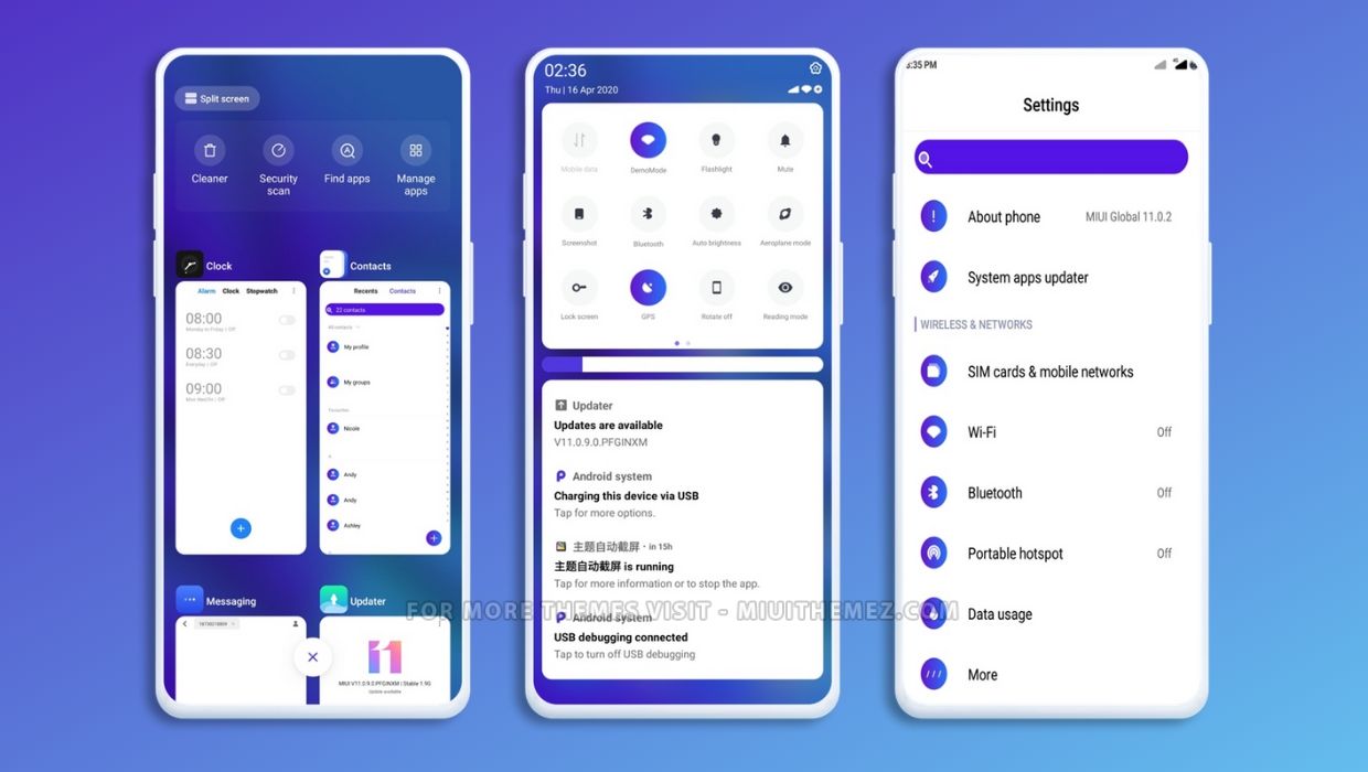 Worst gradient MIUI Theme