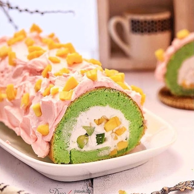 Resep Roll Cake - Es Teller Roll Cake