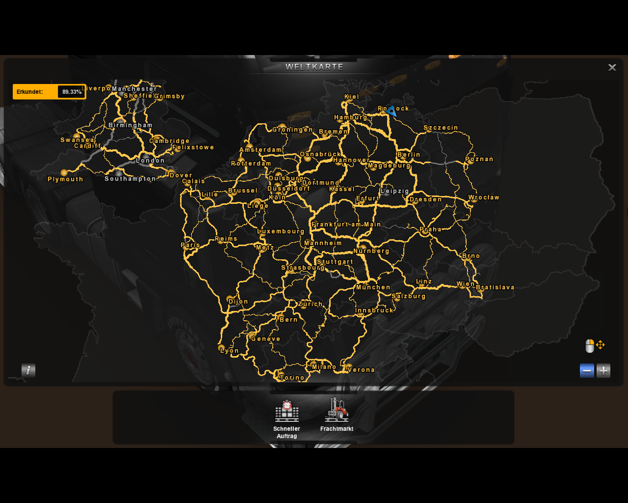 Rezension: Euro Truck Simulator 2 Rezension: Euro Truck Simulator 2