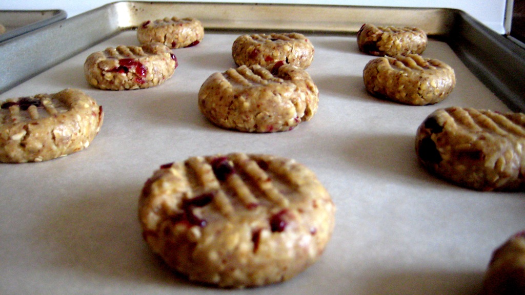 I also make Cookies CranberryFlaxseedPecanCoconutOatmealGrandMarnierBrandy Cookies