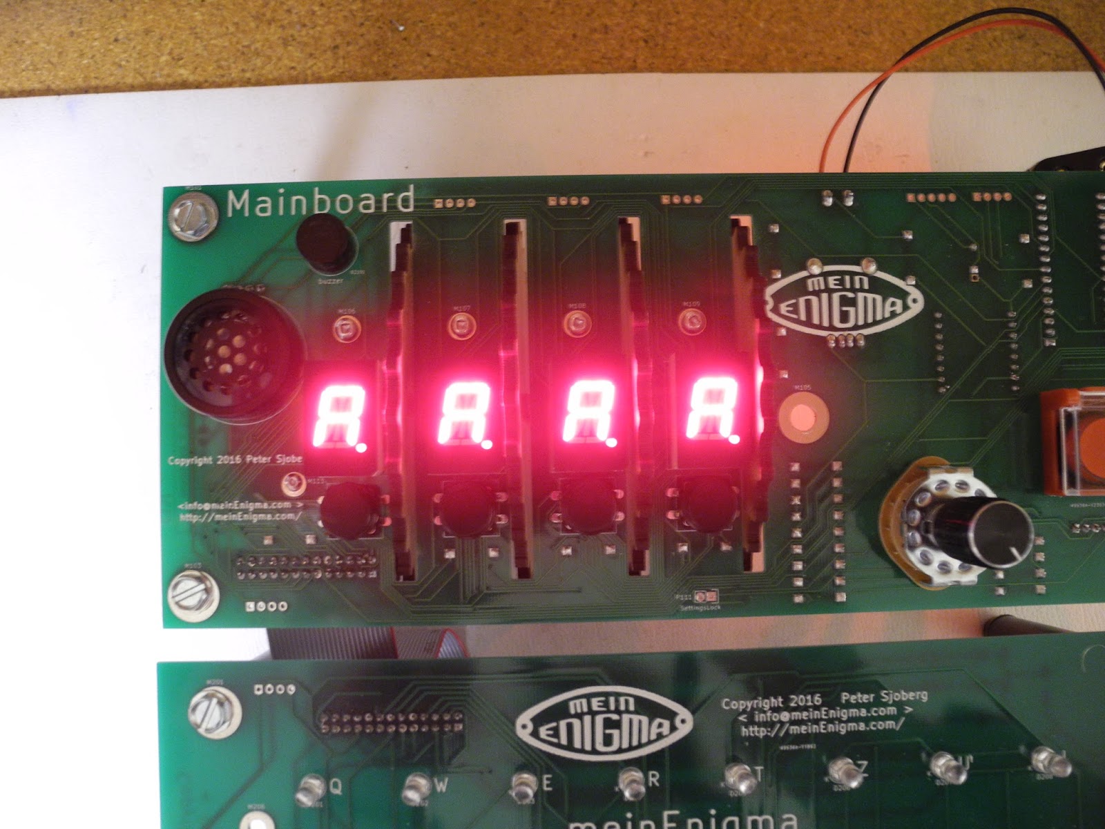 Jeff Tranter's Blog: The MeinEnigma Enigma Machine Kit - Operation