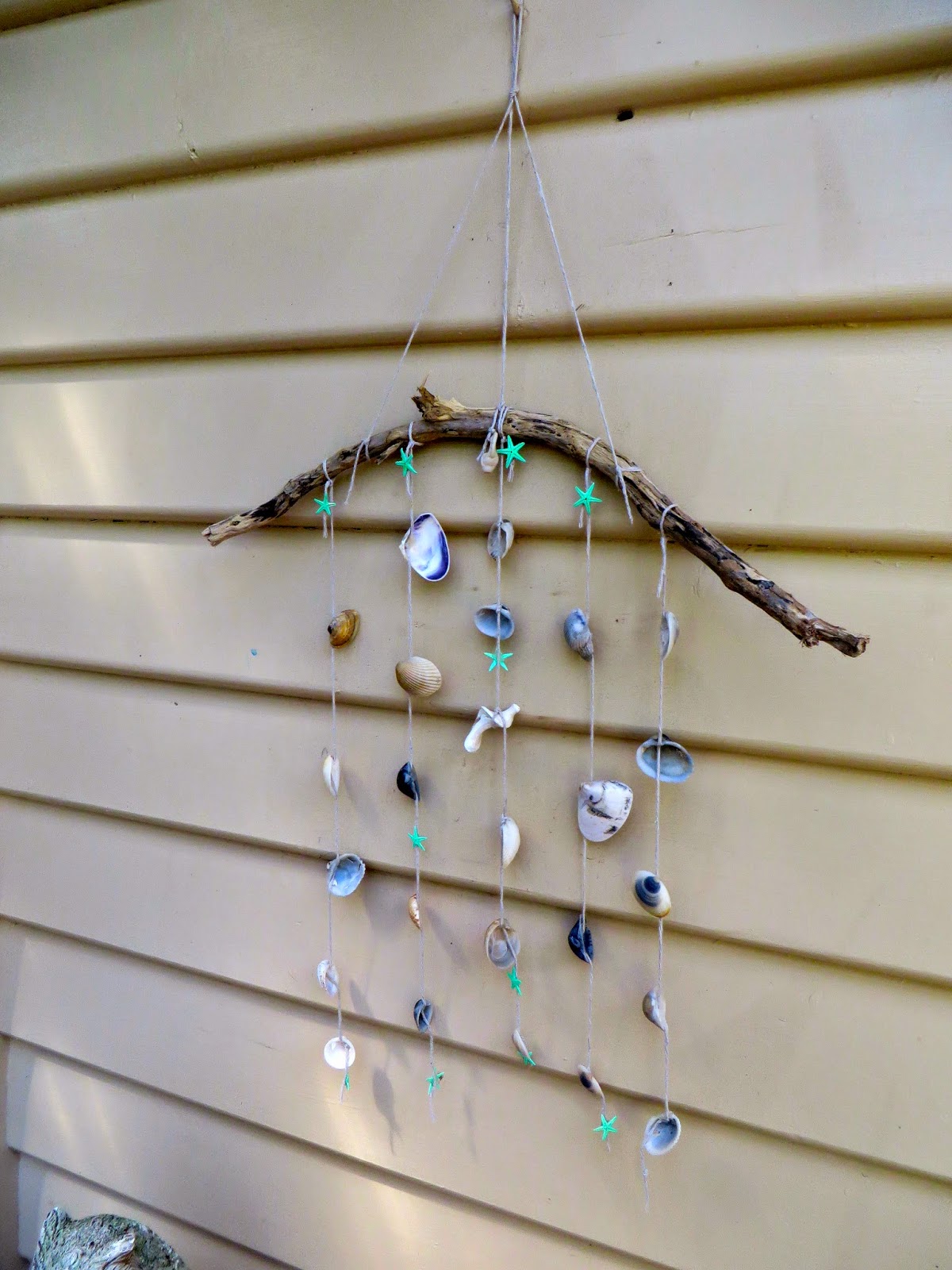 DIY Driftwood Wind Chime or Wall Art