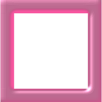 Moldura quadrada rosa - criação Blog PNG-Free