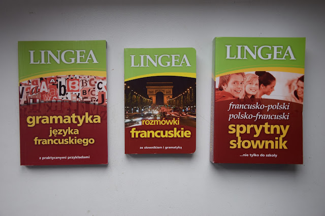 Książki wydawnictwa Lingea - konkurs - nagłówek - Francuski przy kawie