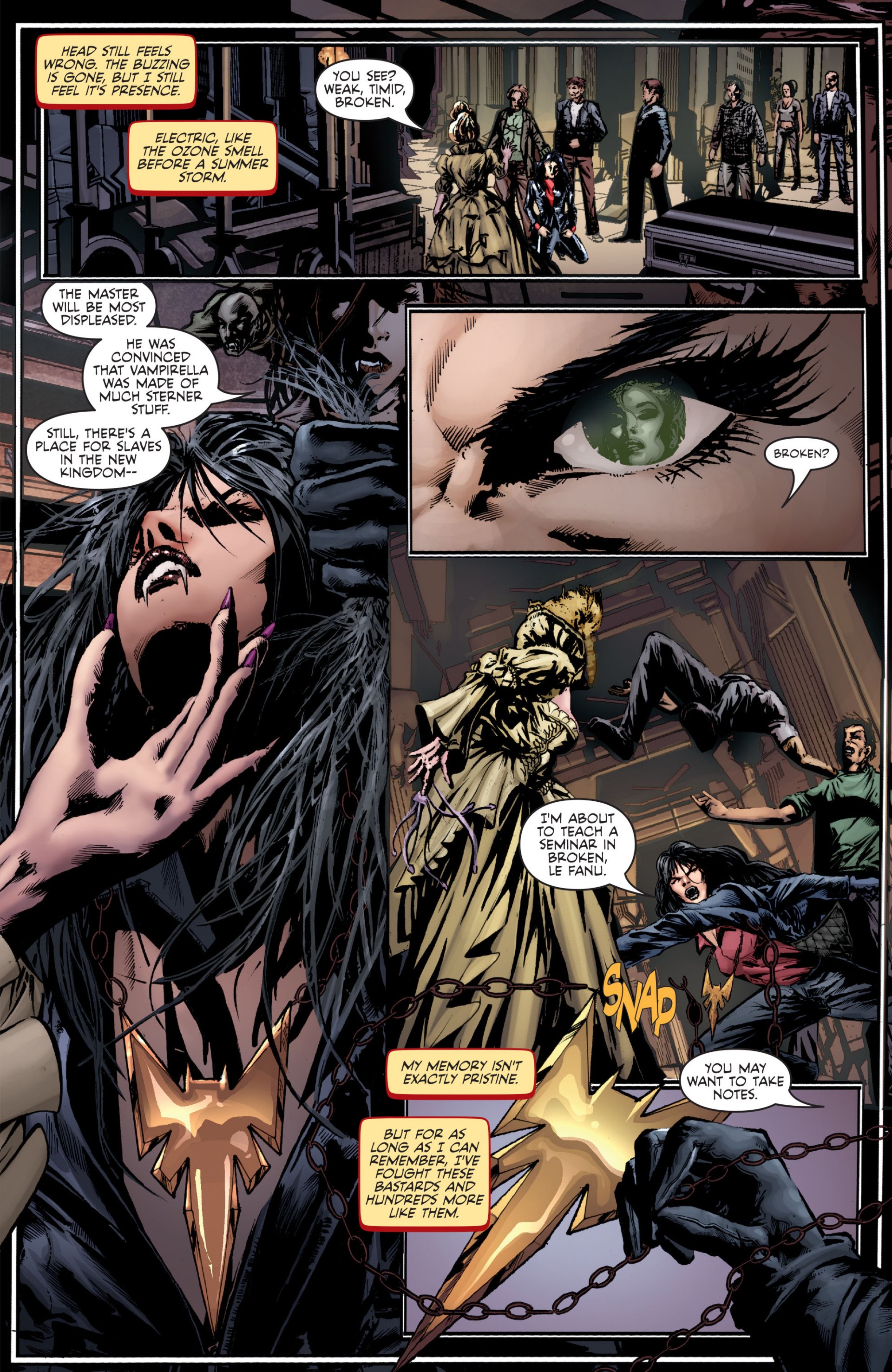 Read online Vampirella (2010) comic -  Issue #2 - 12