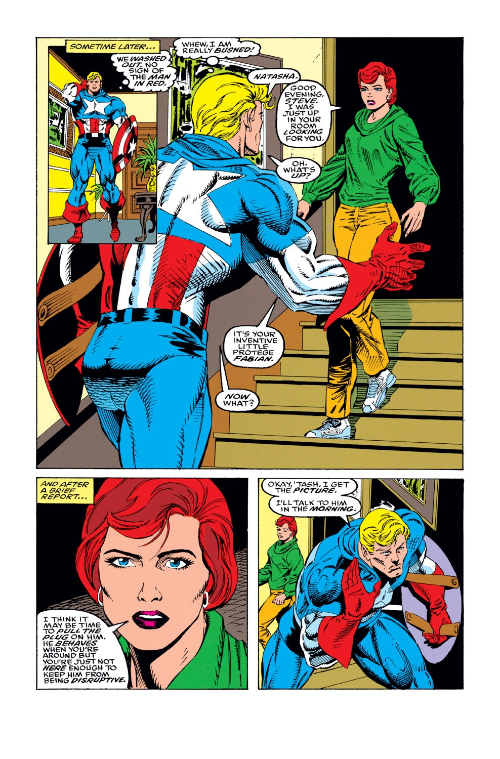Read online Captain America (1968) comic -  Issue #422 - 15
