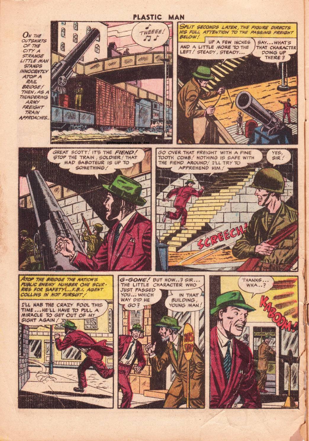 Read online Plastic Man (1943) comic -  Issue #47 - 5