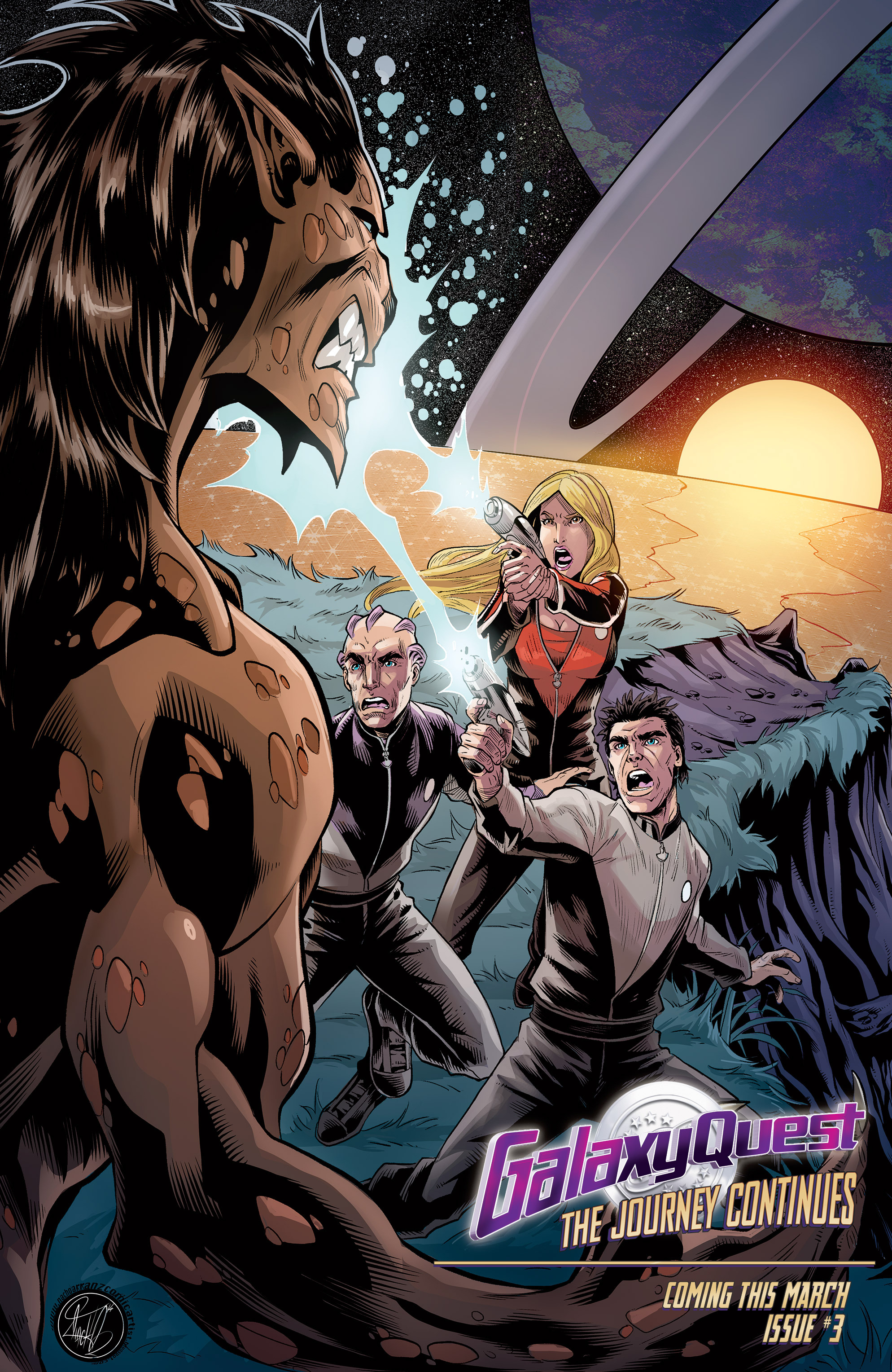 Read online Galaxy Quest: The Journey Continues comic -  Issue #2 - 25