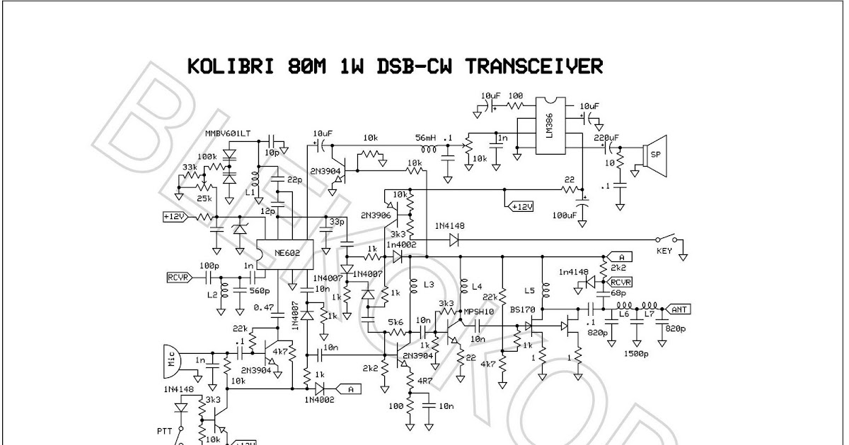 Usdx sdr трансивер схема