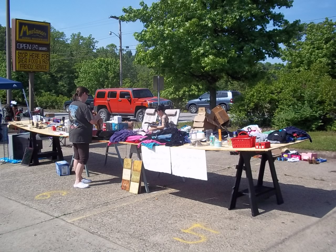 US 50 Yard Sale in Wood Co WV