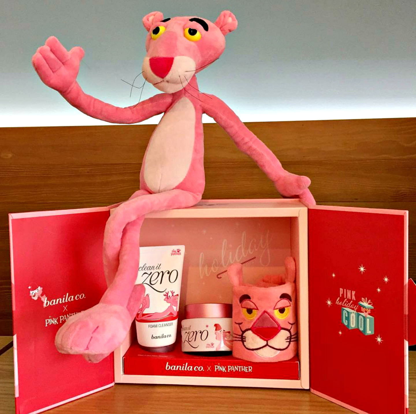 Sneak Peek Banila Co. x Pink Panther Holiday Collection. 