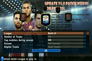 Download PES 2015 Mod 2019 HD PPSSPP Update Winter Transfer 2019 Download PES 2015 Mod 2019 HD PPSSPP Update Winter Transfer 2019