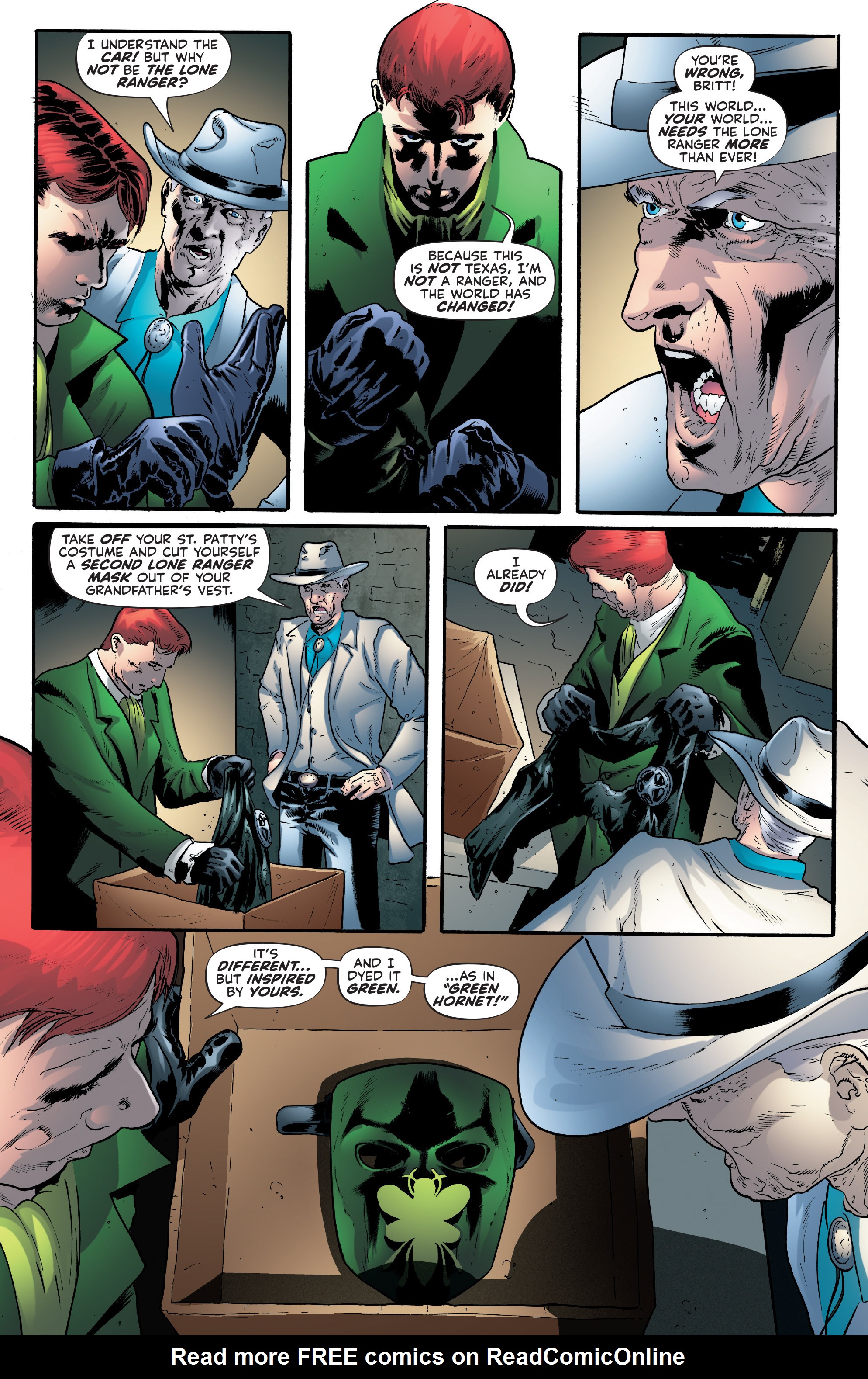 Read online The Lone Ranger/Green Hornet comic -  Issue #2 - 21