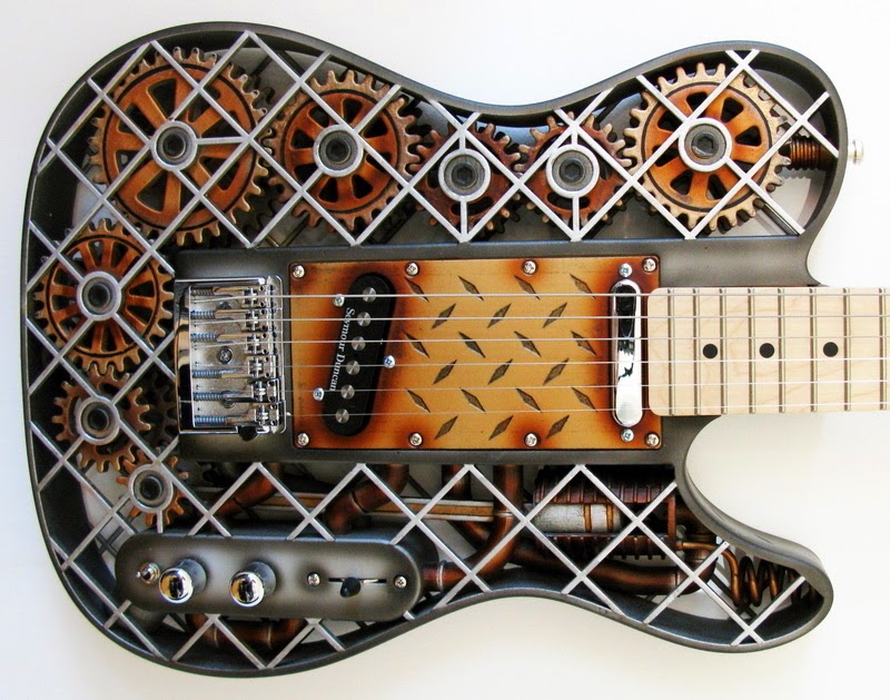 The Unique Guitar Blog 3 D Printer Guitars