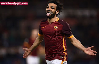 صور محمد صلاح مع روما