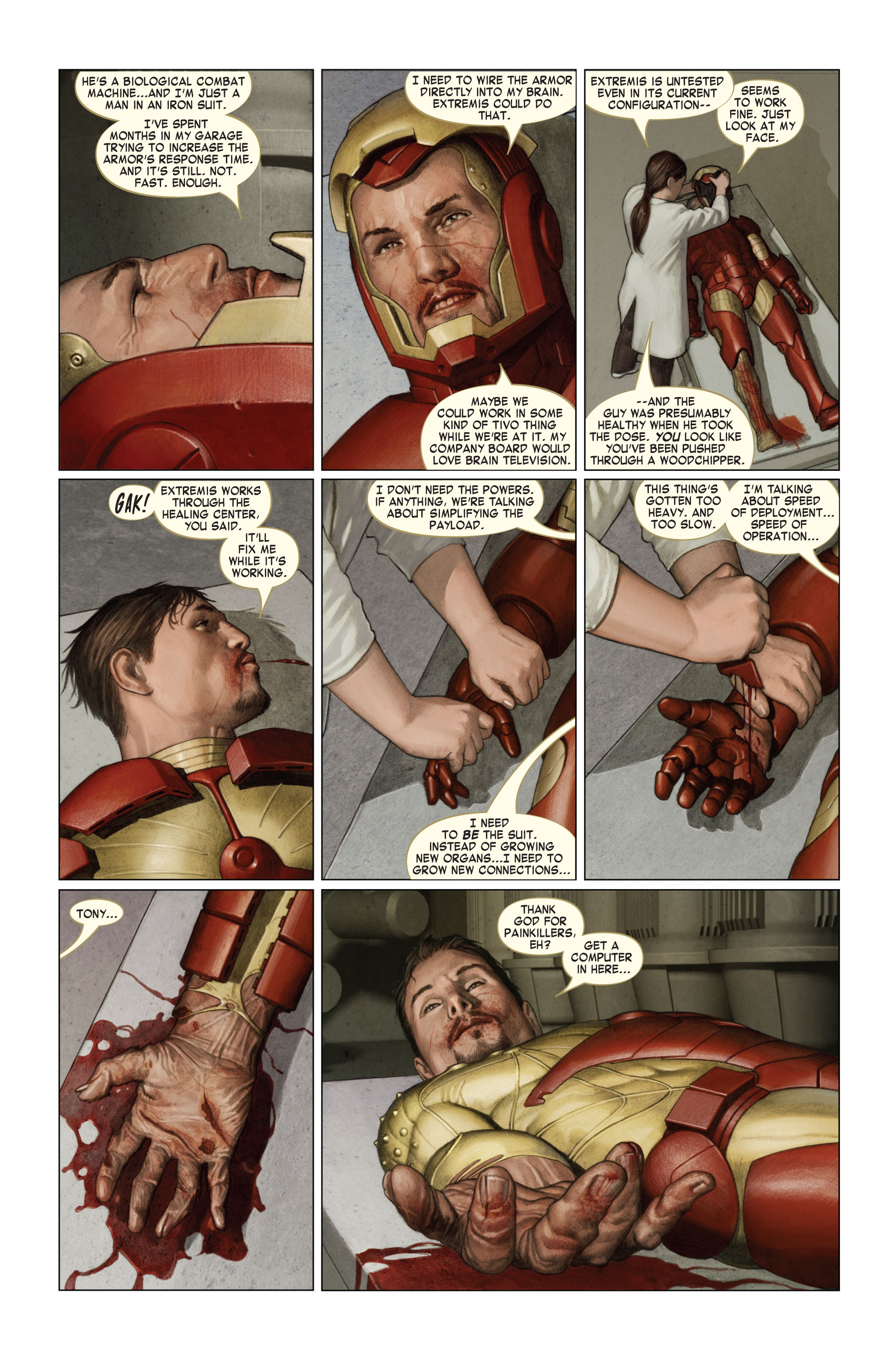 Read online Iron Man (2005) comic -  Issue #4 - 12