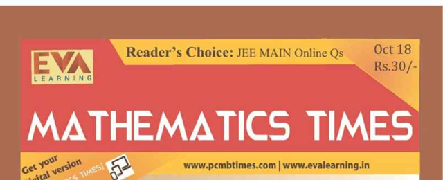 Mathematics Times October 2018 mathematics-times-october-2018