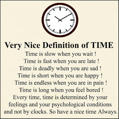Thoughts - Things to Think "Time"