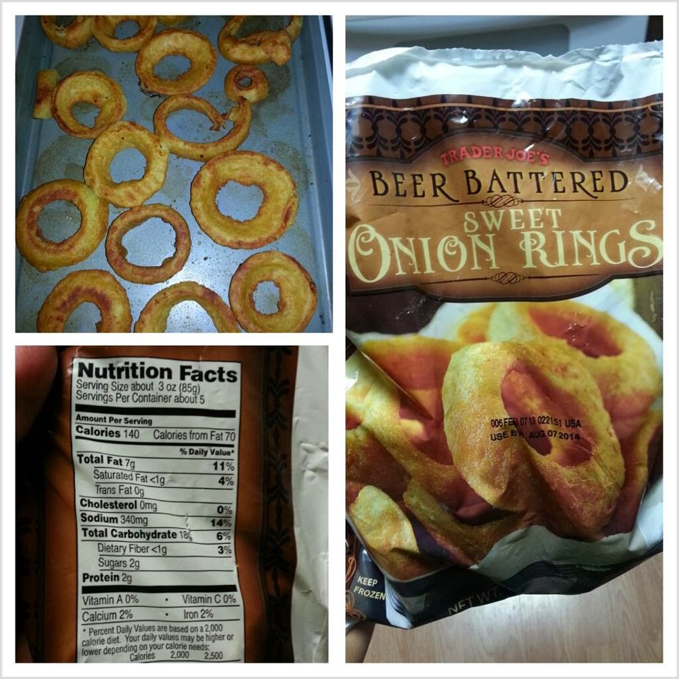 Shannon's Lightening the Load Trader Joe's Beer Battered Onion Rings