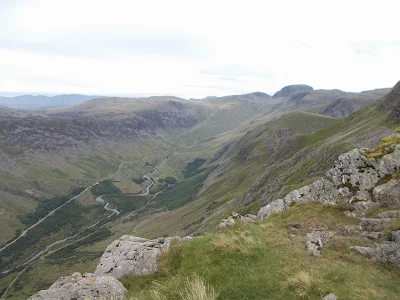 walking in the lakes - ennerdale from pillar