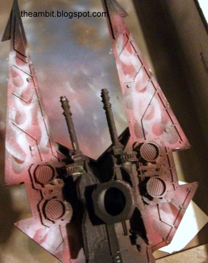 Painting Flames on Miniatures