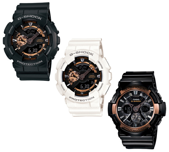 The Baked Apple: Casio G-Shock – Rose Gold Series