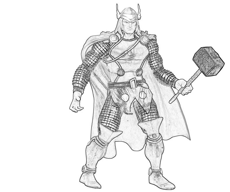 thor-art-coloring-pages