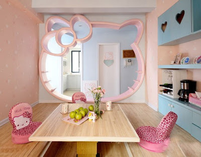 Hello Kitty home pantry room