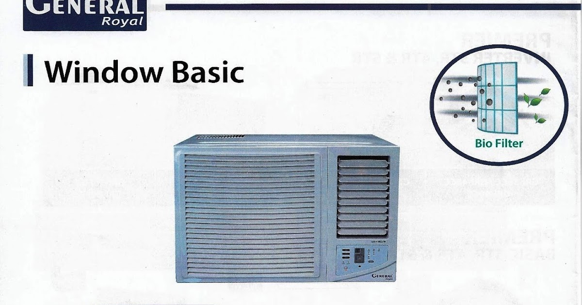 GENERAL ROYAL WINDOW AIR CONS BASIC