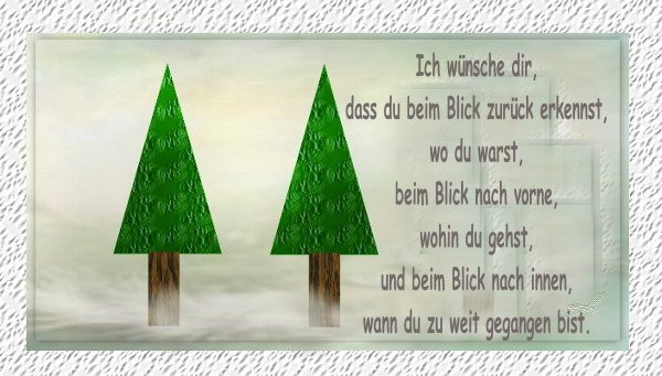 Gedankenreise Dezember 2016