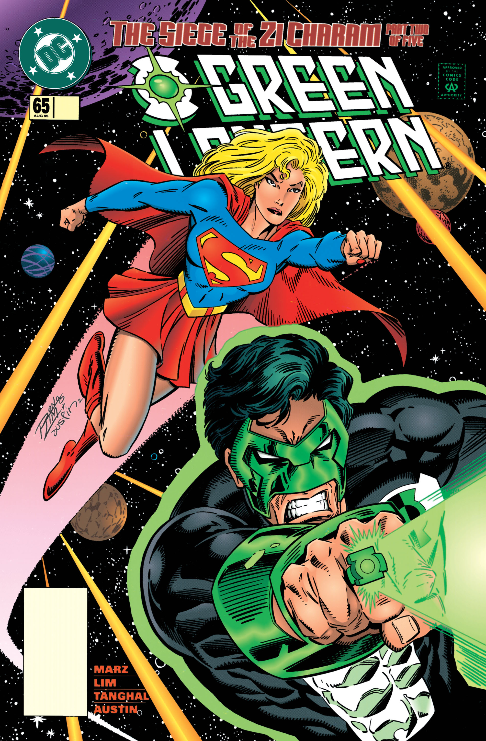 Read online Green Lantern (1990) comic -  Issue #65 - 1