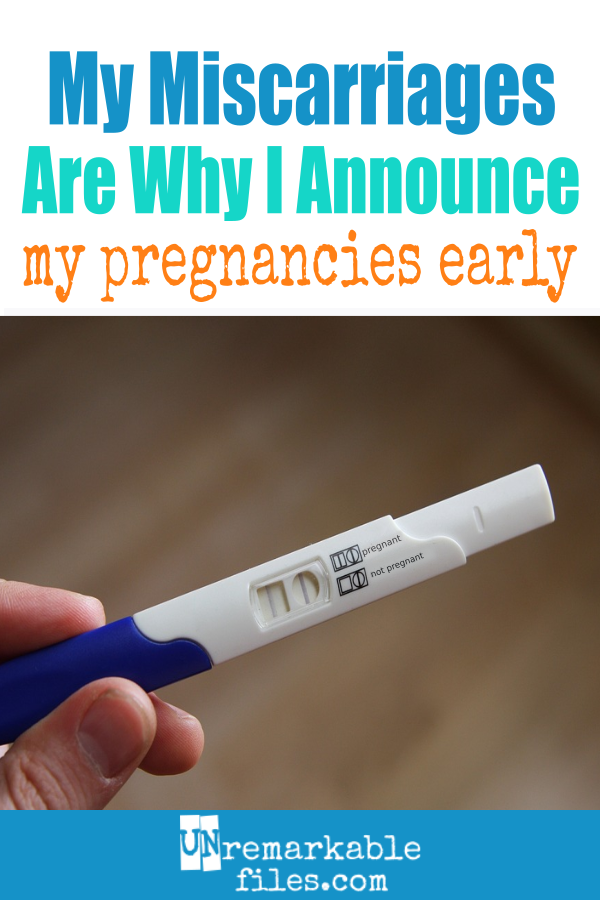 Unremarkable Files My Miscarriages Are the Reason I'm Announcing My