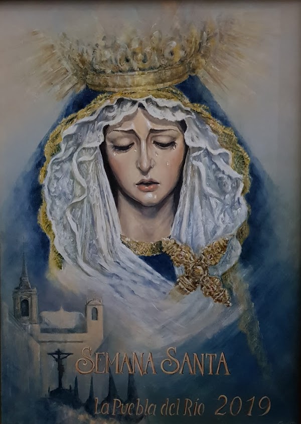 La Virgen de los Dolores protagoniza el cartel de la Semana Santa de la Puebla del Río La Virgen de los Dolores protagoniza el cartel de la Semana Santa de la Puebla del Río