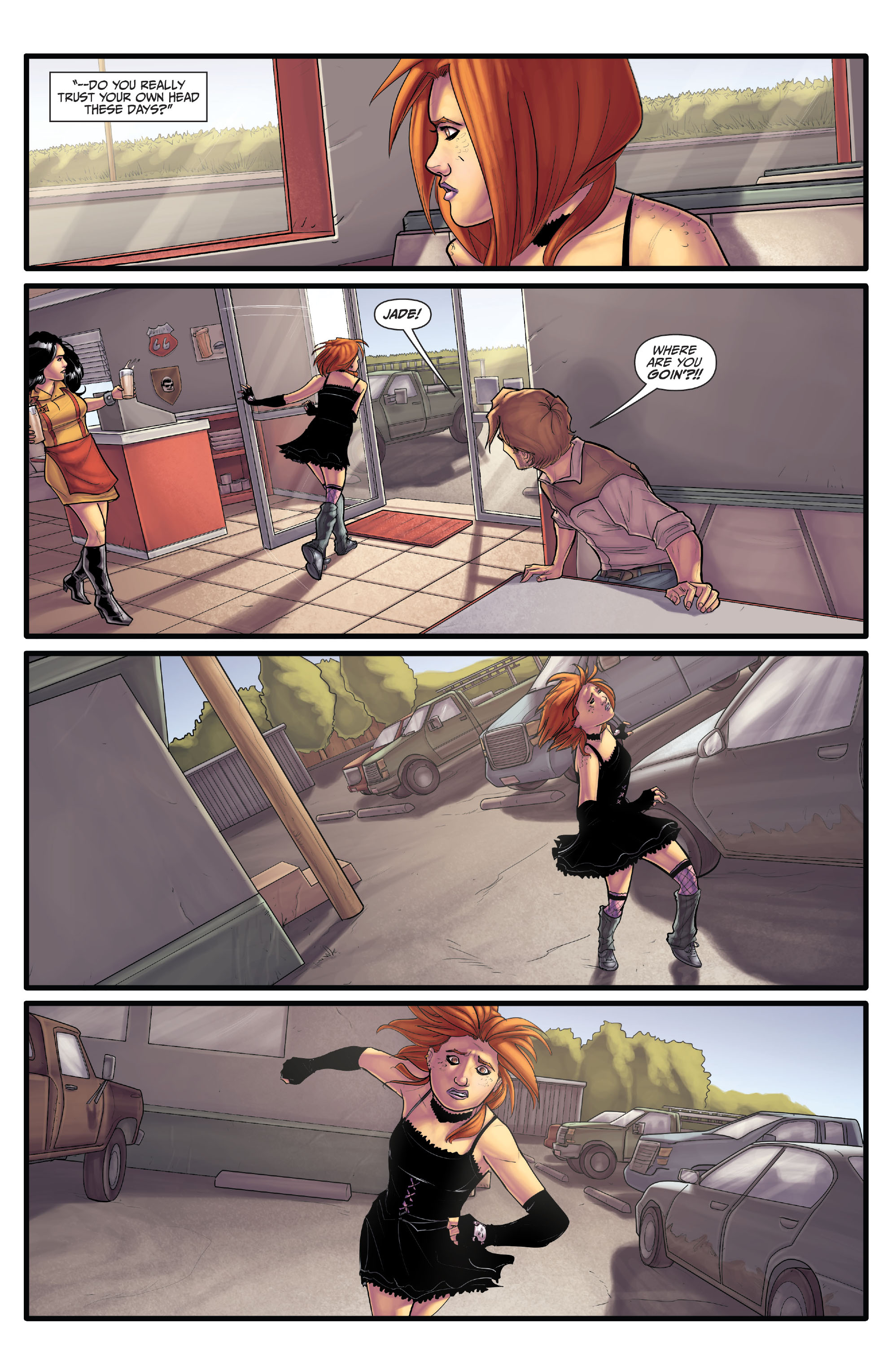Read online Morning Glories comic -  Issue #17 - 26