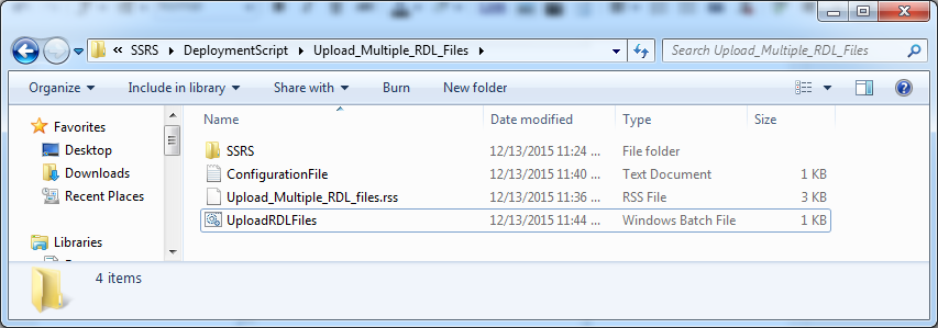 ssrs download multiple rdl files