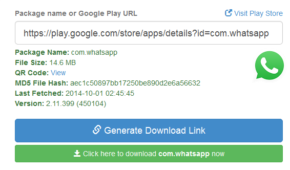 Generate Android APK online without using google play store