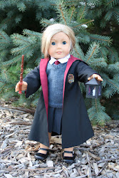 doll potter harry american dolls robe crafts patterns arts robes allfreesewing clothes