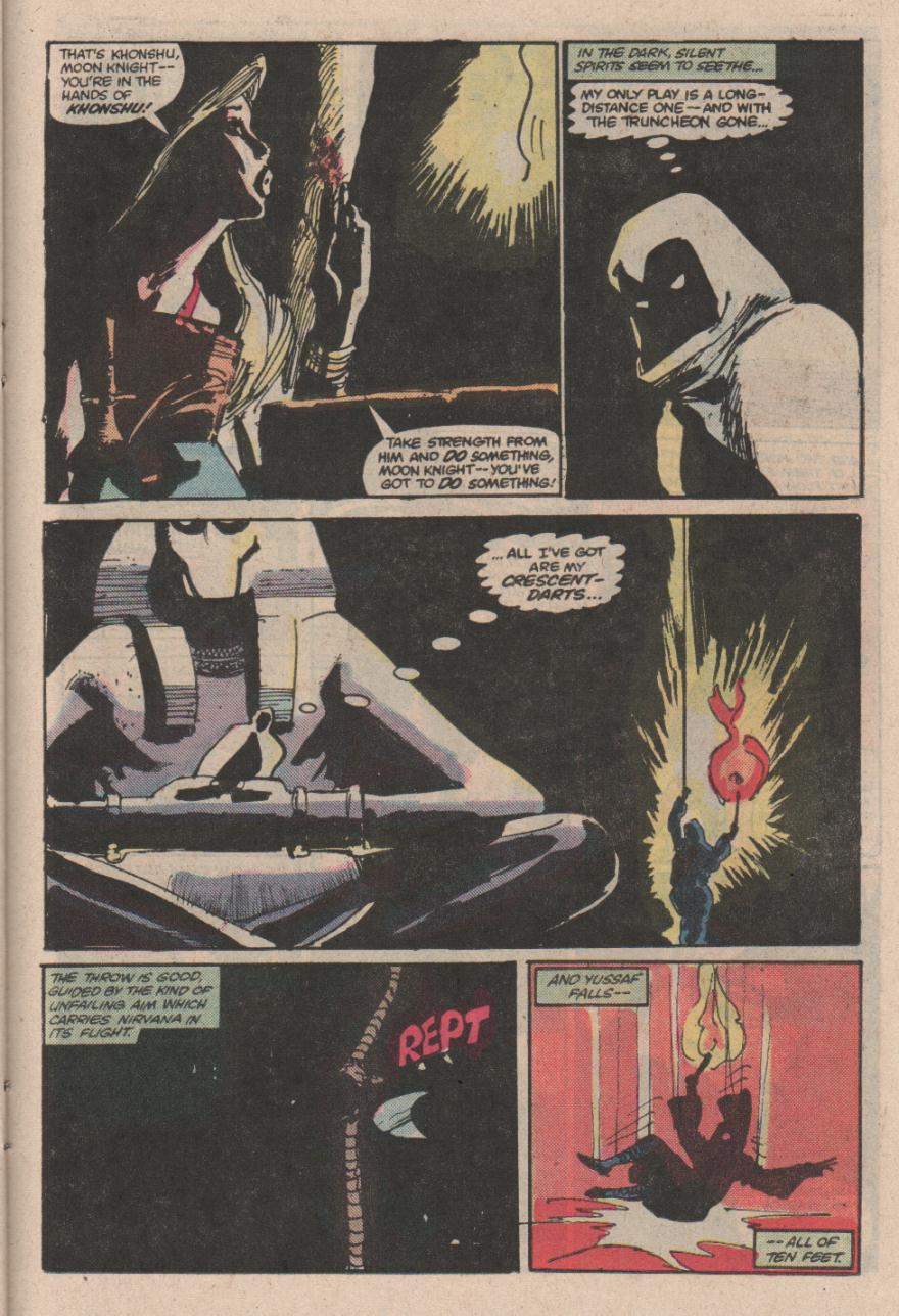 Read online Moon Knight (1980) comic -  Issue #28 - 22