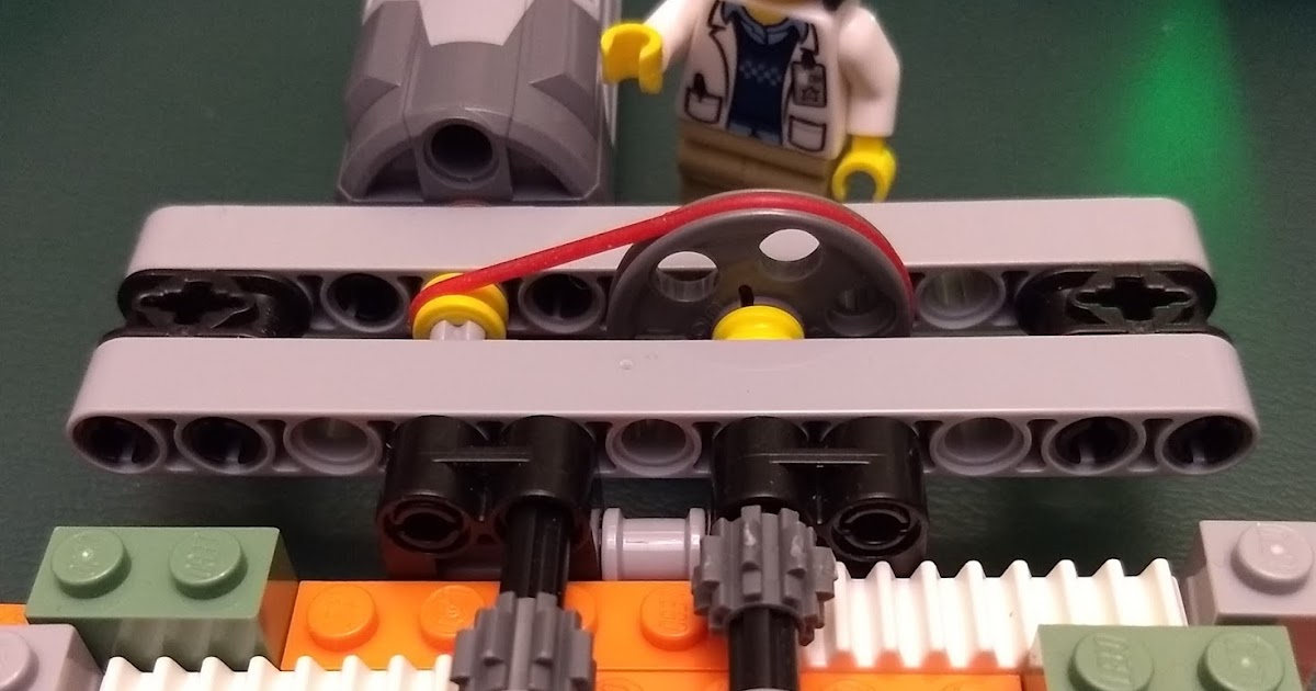 Kto6Science LEGO rack and pinion gears 2 Mechanisms