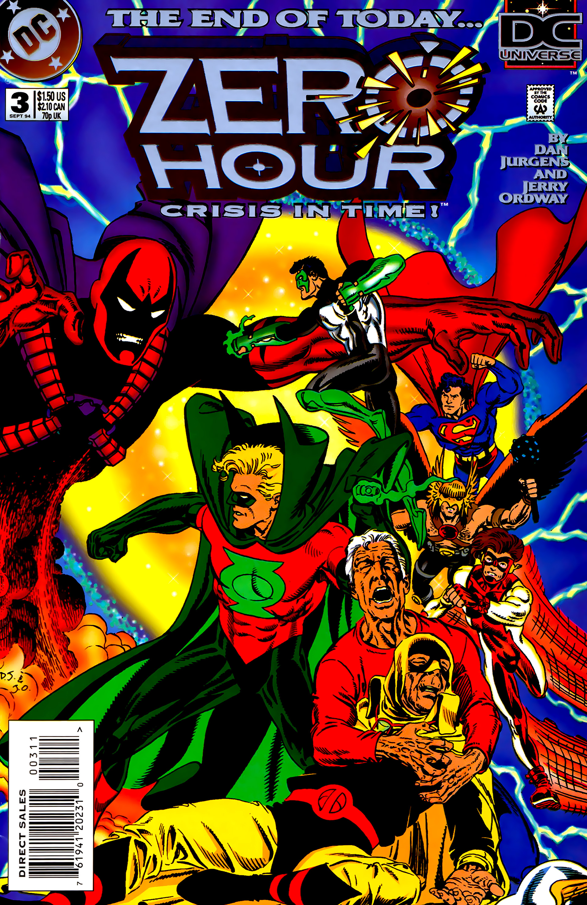 Read online Zero Hour: Crisis in Time comic -  Issue #3 - 1