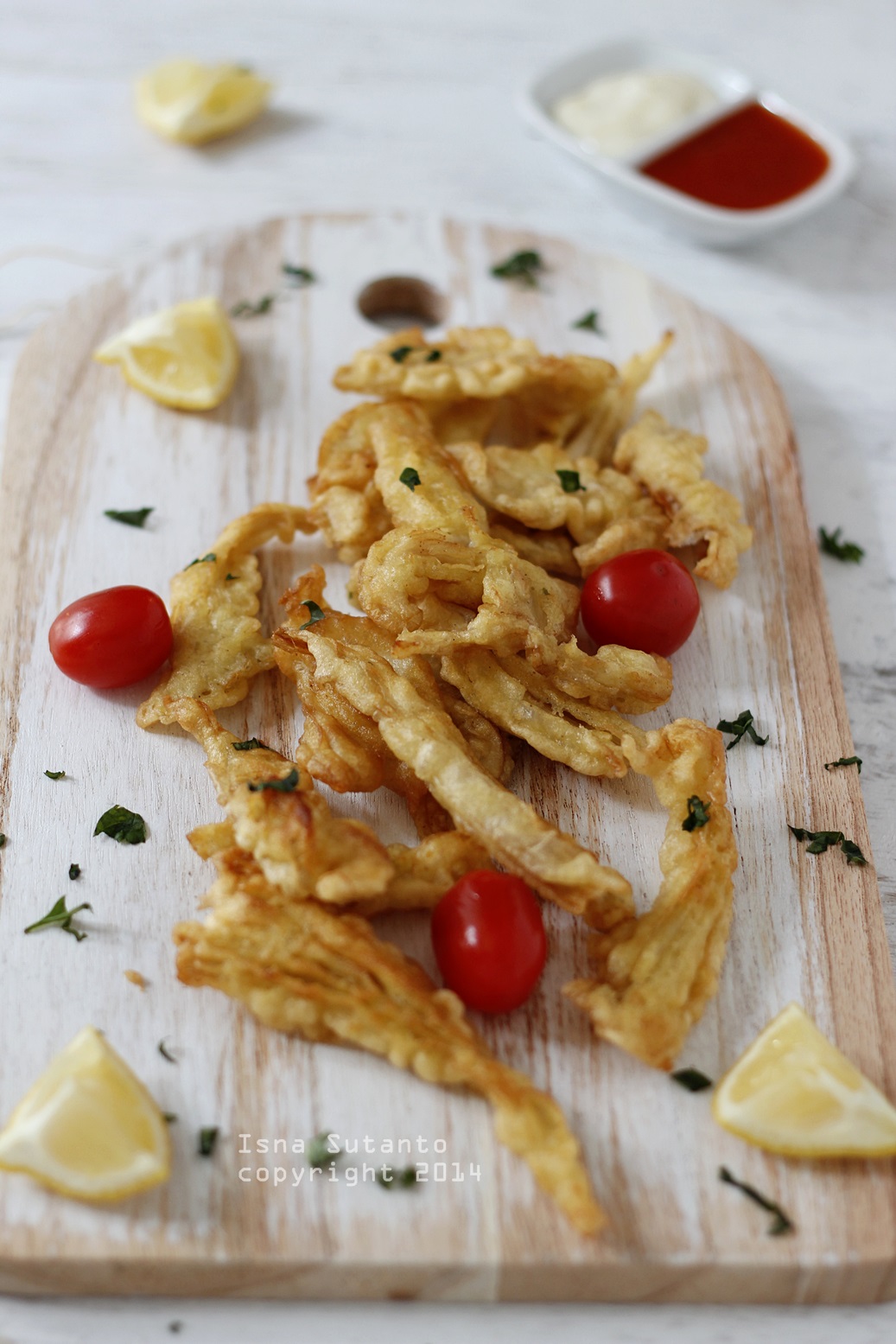 CHICKEN STRIPS & MUSHROOM CRISPY Rahasia Resep Masakan