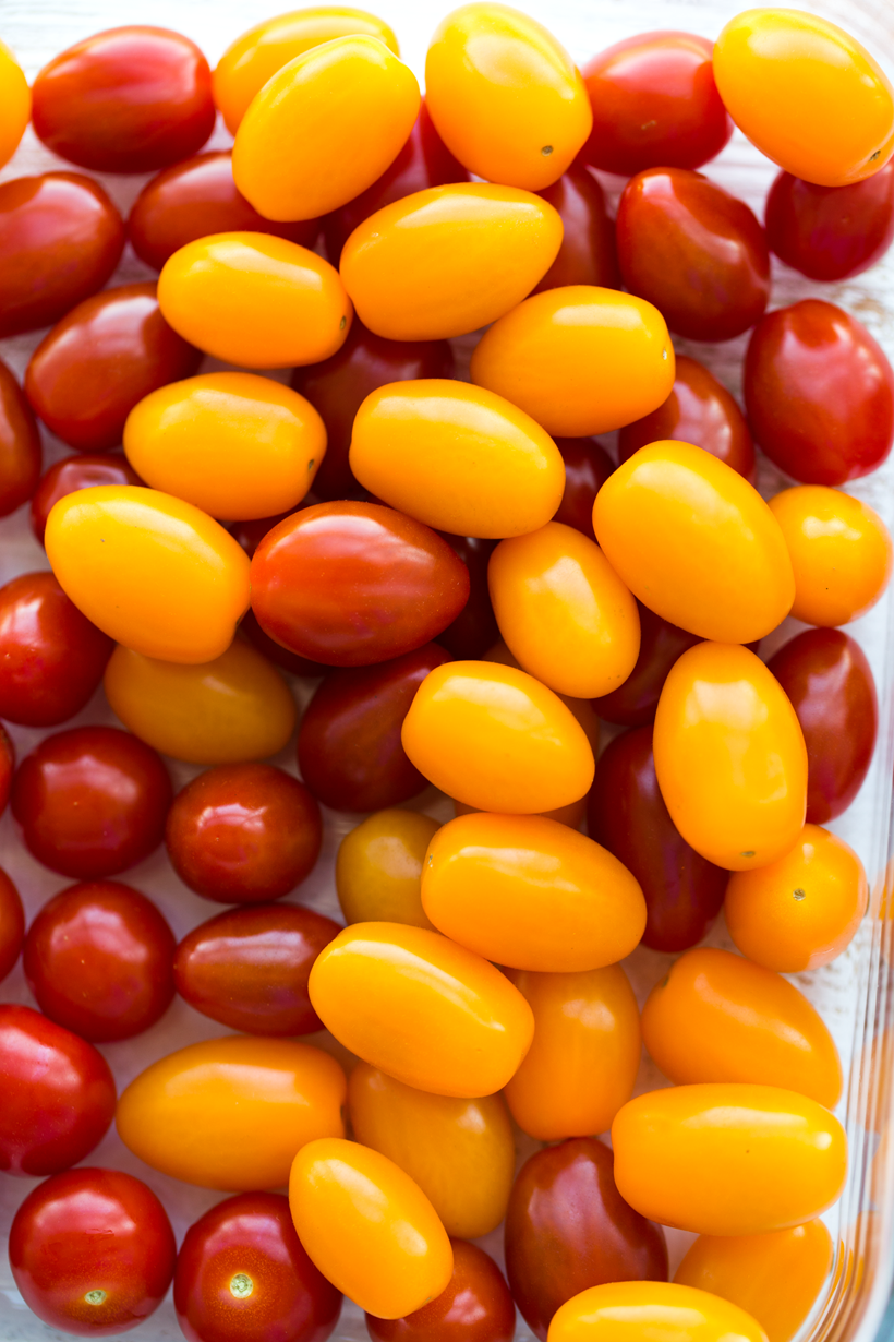 yellow and red tomatoes tomatoes